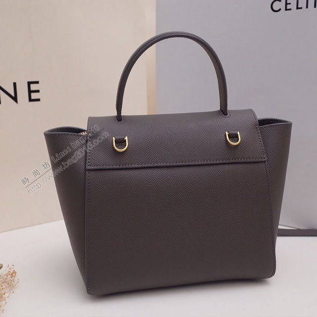 Celine女包 賽琳掌紋牛皮小號手提包 Celine belt bag鯰魚包 189003  slyd2025